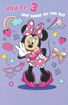 Picture of YOURE 3 AND SWEET AS CAN BE - MINNIE BIRTHDAY CARD